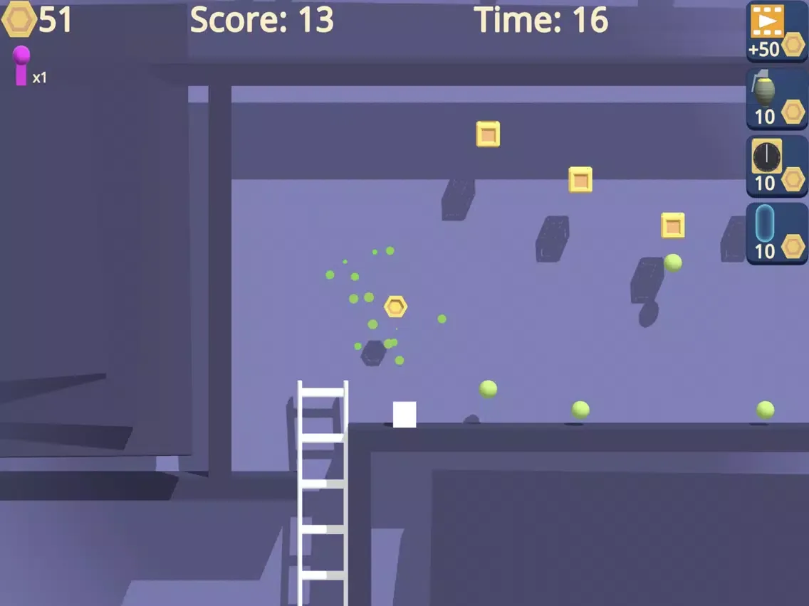 Capturas de tela do Burst Balls iPad 