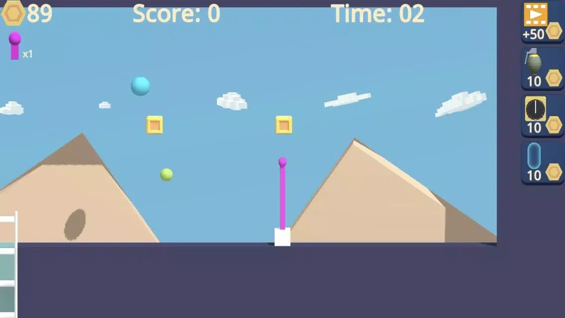 Capturas de tela do Burst Balls