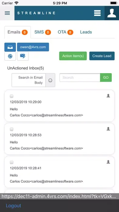 Streamline Admin স্ক্রিনশট