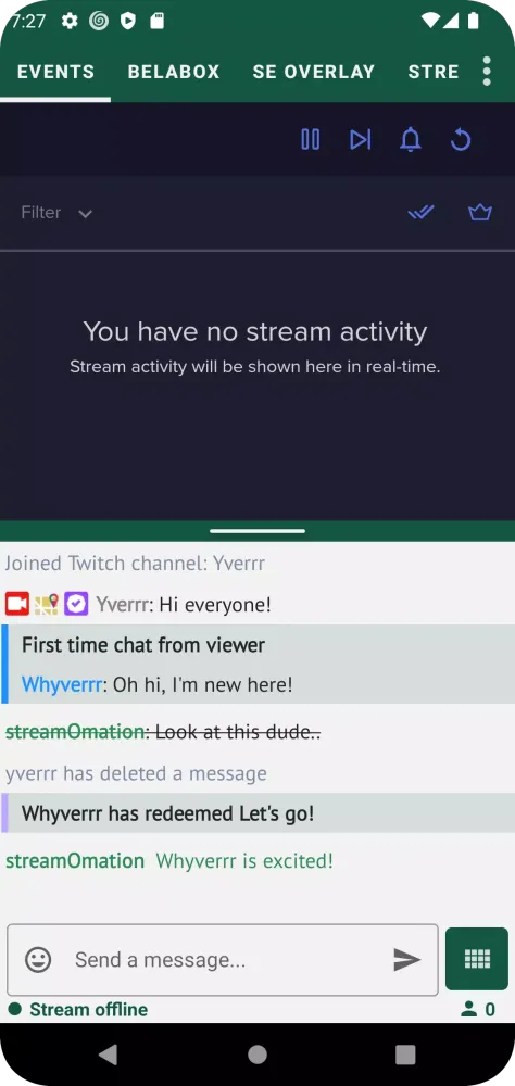 Stream buddy Screenshots