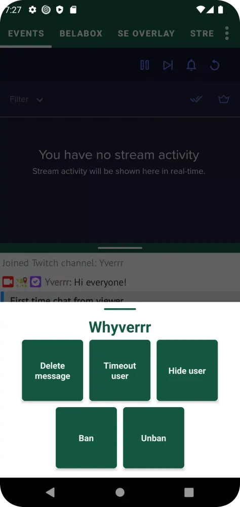 Stream buddy Screenshots