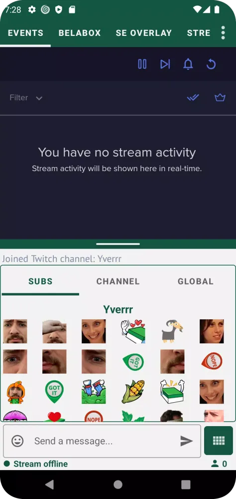 Stream buddy Screenshots