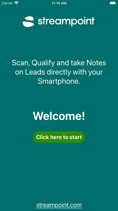 Zrzuty ekranu Streampoint Lead Capture
