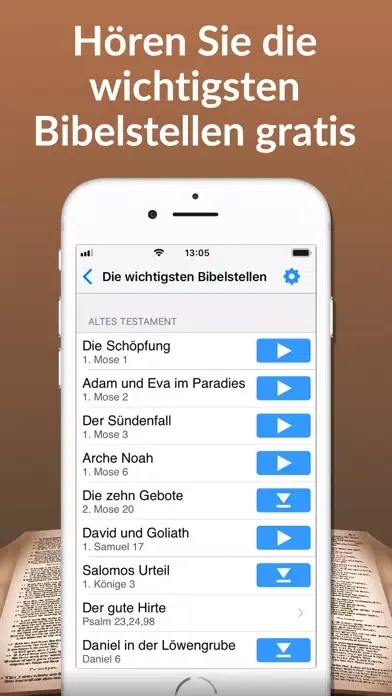 Скриншоты Die Bibel - Hörbuch Edition