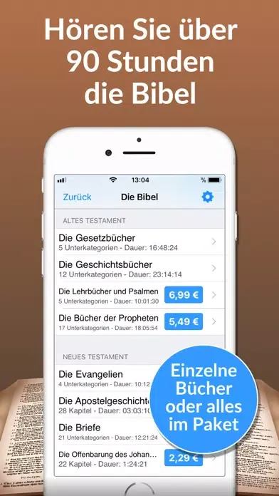 Скриншоты Die Bibel - Hörbuch Edition