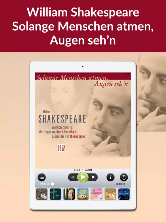 Screenshot di Shakespeare - Hörbuch Edition iPad 