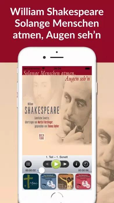 Screenshot di Shakespeare - Hörbuch Edition