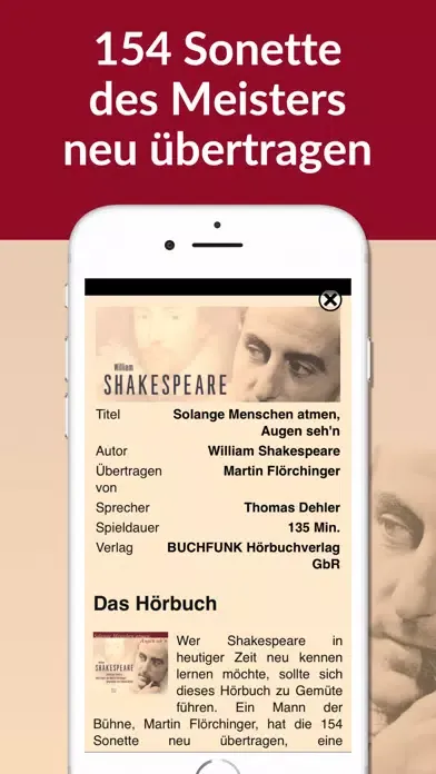 Screenshot di Shakespeare - Hörbuch Edition
