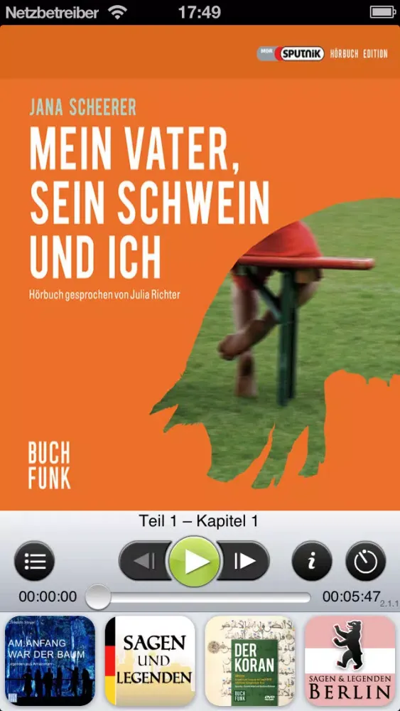 Captures d'écran de Mein Vater, sein Schwein und ich - Hörbuch Edition