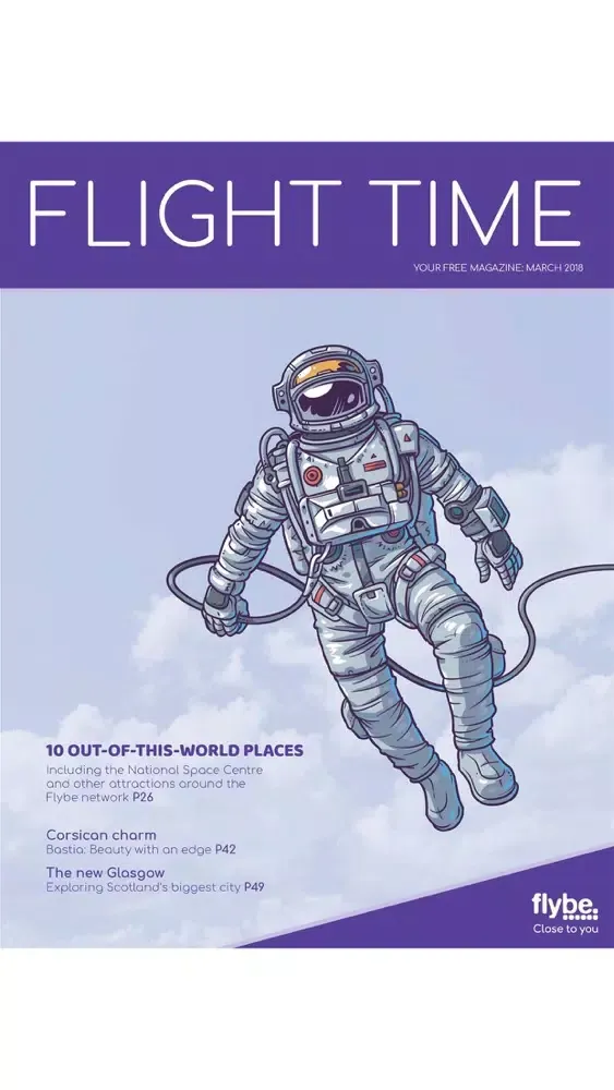 Tangkapan layar Flybe Flight Time