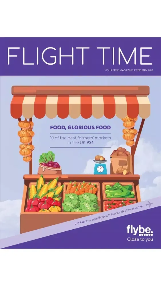 Tangkapan layar Flybe Flight Time