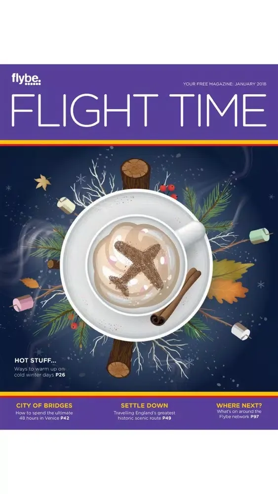 Tangkapan layar Flybe Flight Time