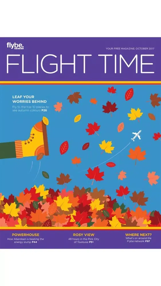 Tangkapan layar Flybe Flight Time