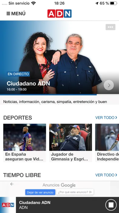 ADN Radio para iPhone স্ক্রিনশট