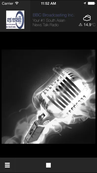 Zrzuty ekranu KRPI Ferndale 1550 AM  Your #1 South Asian Newstalk Radio