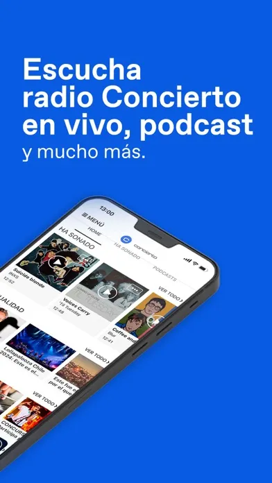 Radio Concierto - Chile應用截圖