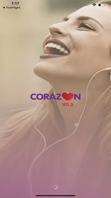 Screenshot di Radio Corazón Chile
