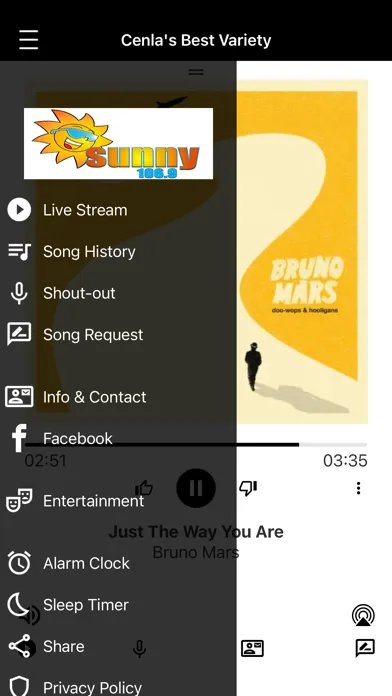 Sunny 106.9FM Screenshots