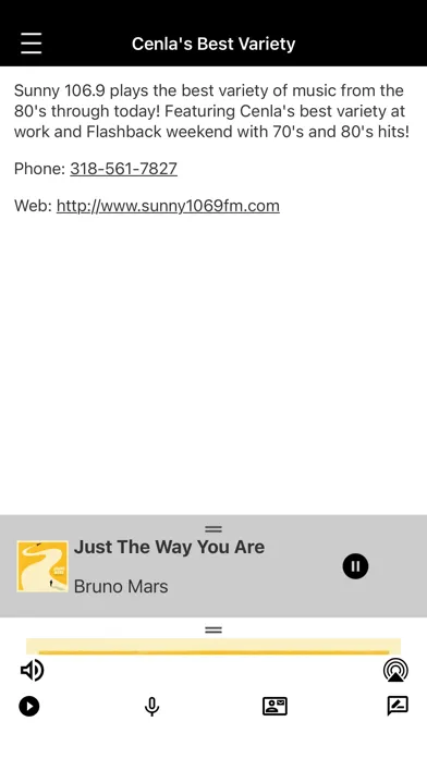 Sunny 106.9FM Screenshots