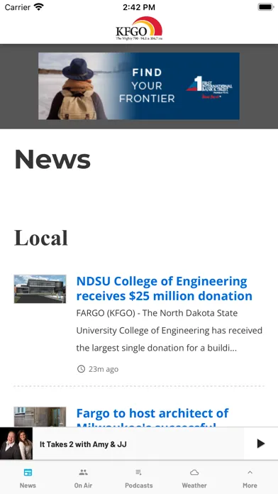 KFGO The Mighty 790 AM Screenshots