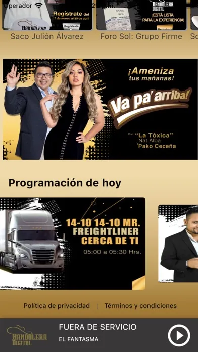 Bandolera Digital CDMX Ekran Görüntüleri