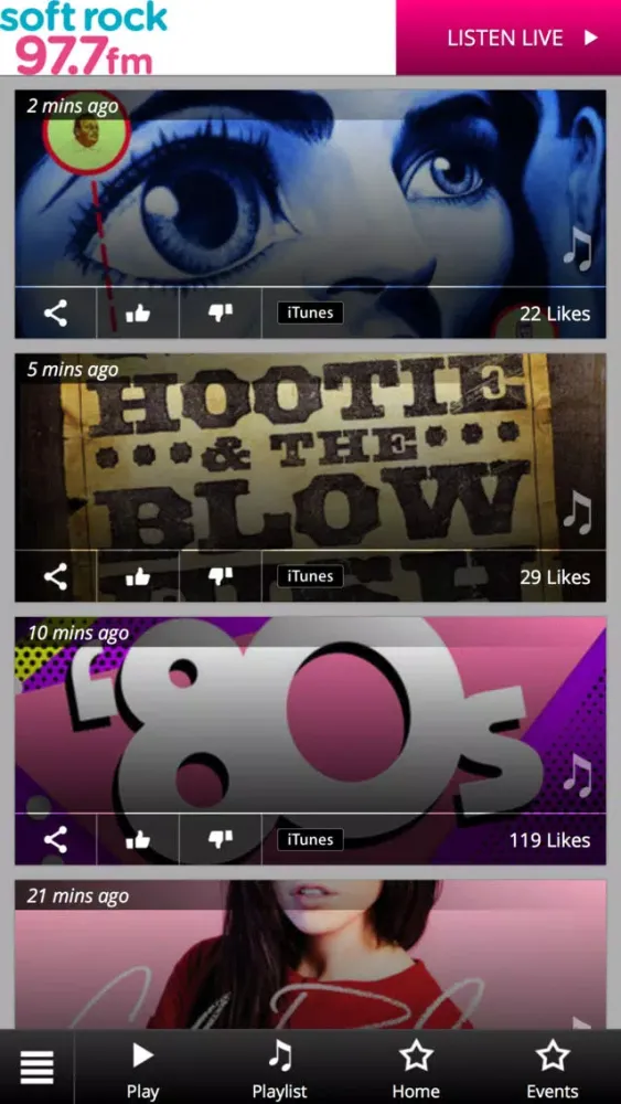 soft rock 97.7 FM Screenshots