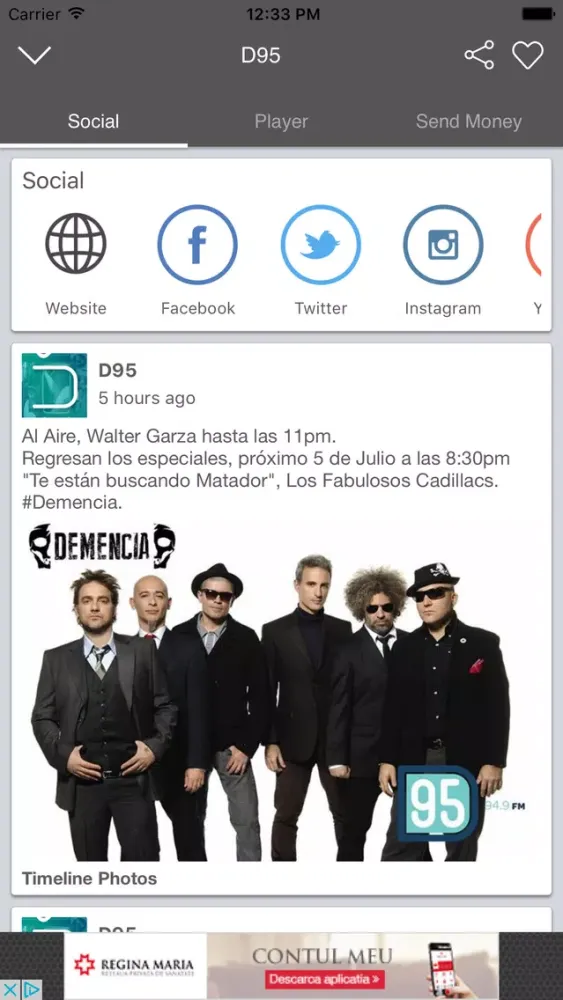 Скриншоты Multimedios Radio