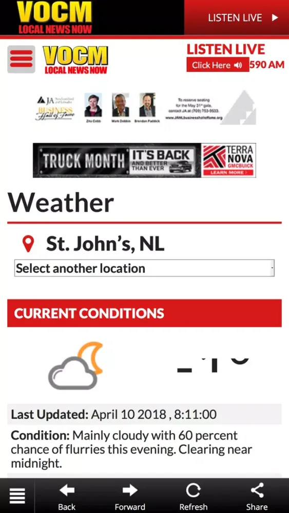 VOCM Radio应用截图