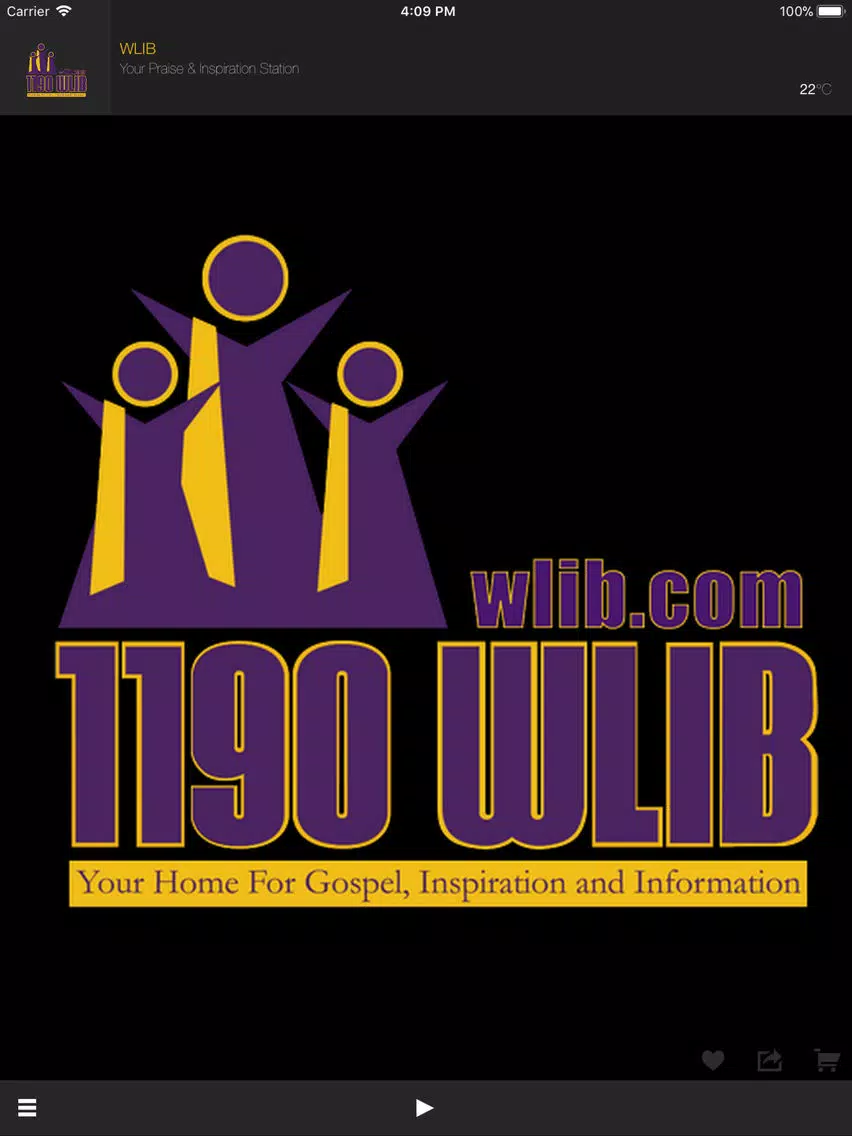 1190 WLIB iPad  Screenshots