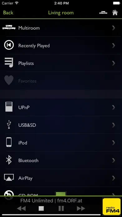 StreamSDK Control سکرین شاٹس