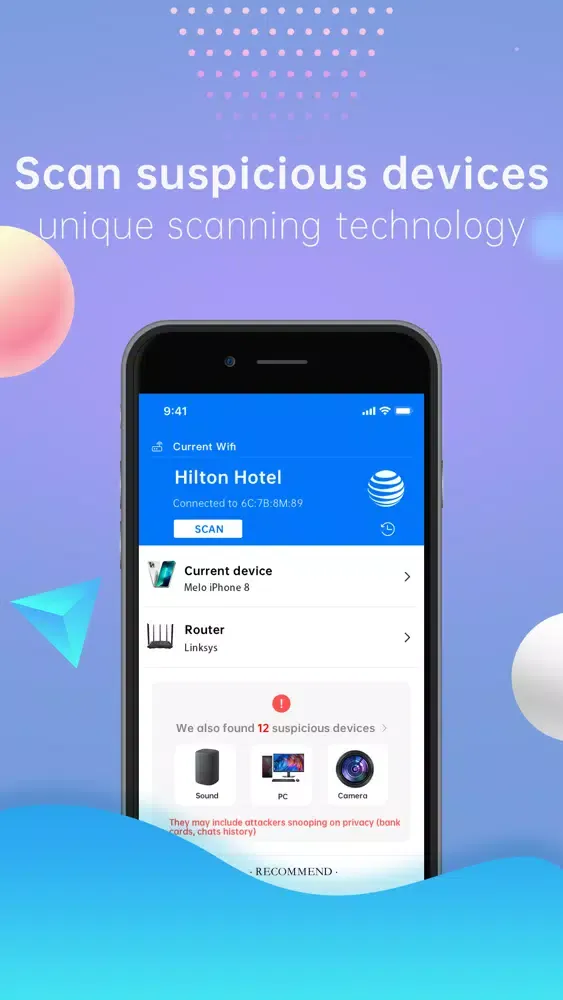 Zrzuty ekranu StreamX-Network Scanner
