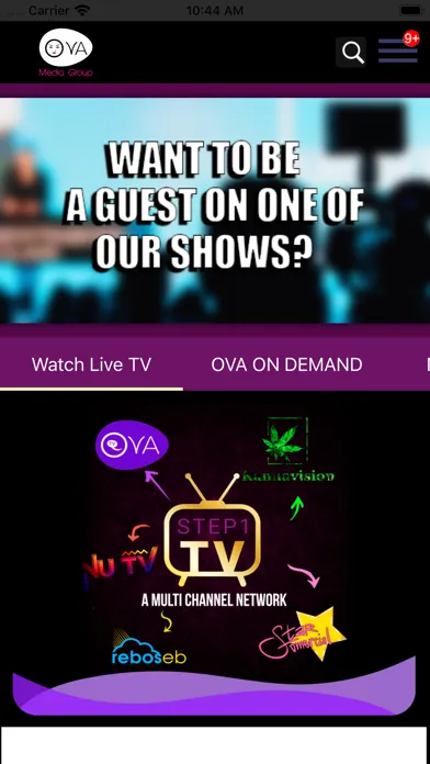 Ova Media Screenshots
