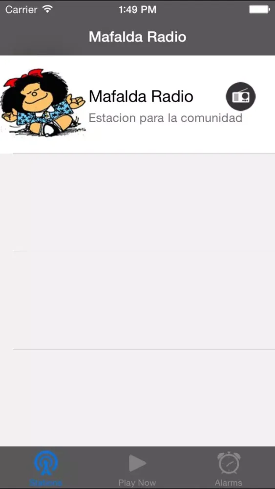 Mafalda Radio 스크린샷