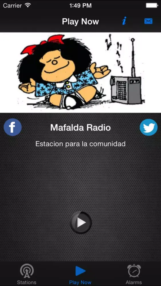 Mafalda Radio 스크린샷