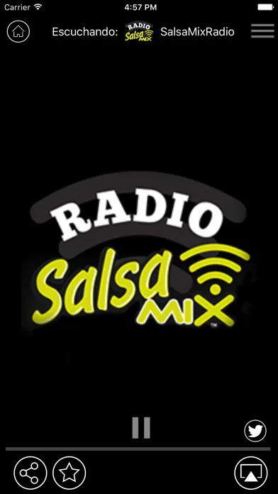 Captures d'écran de Radio Salsa Mix