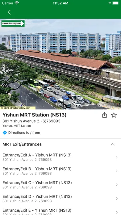Singapore Maps Screenshots