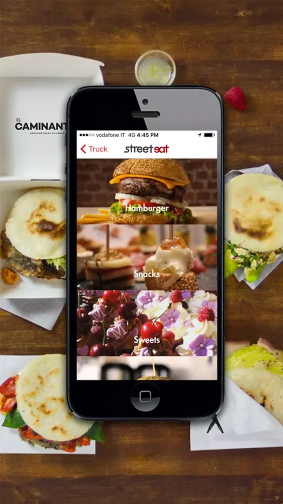 Zrzuty ekranu Streeteat – Food truck finder