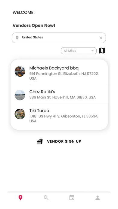 Скриншоты Street Eats Food Vendor Finder