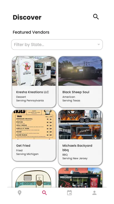 Скриншоты Street Eats Food Vendor Finder