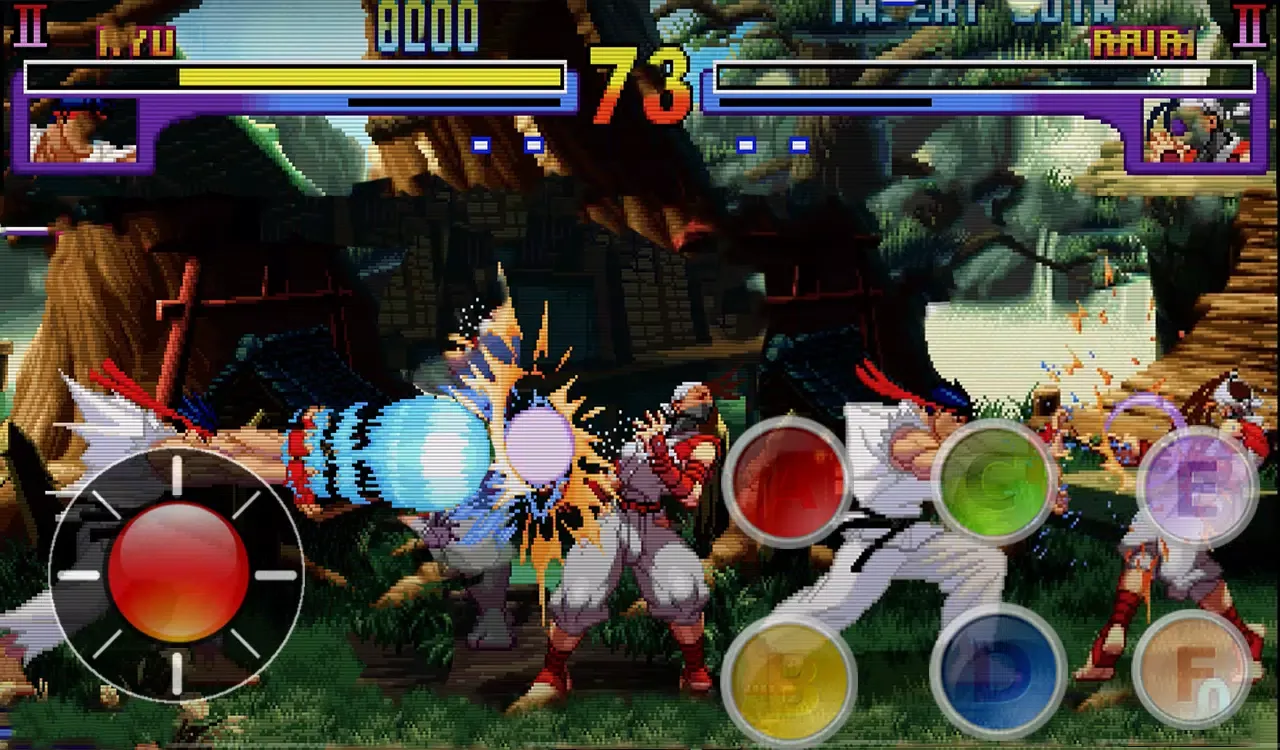 Ảnh chụp màn hình của Old Street Fighter game 1995