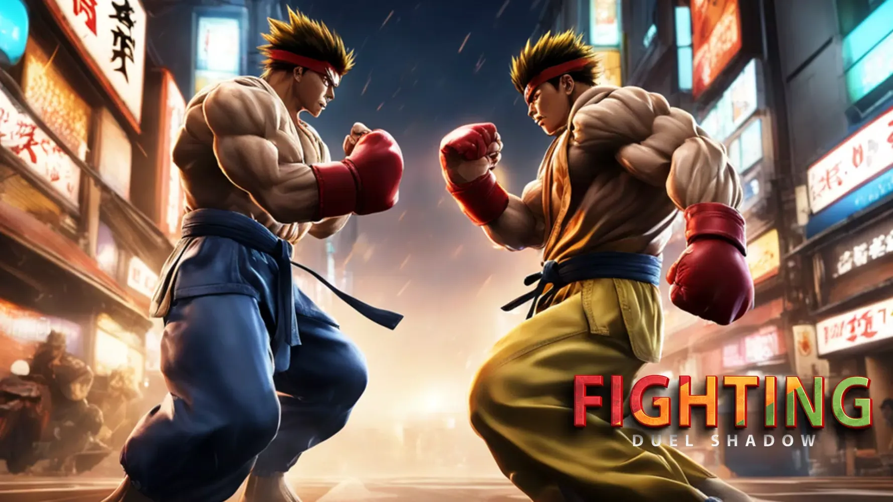 Captures d'écran de Street Karate: Fighting Games