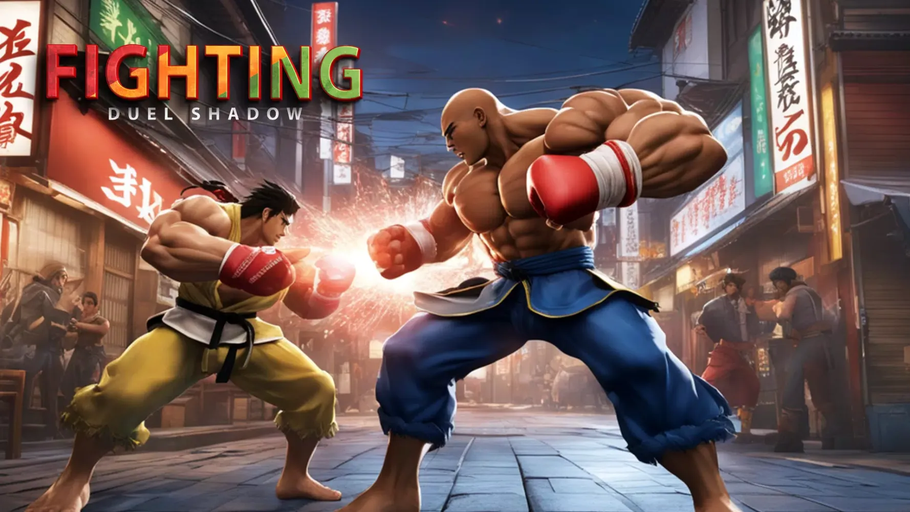 Captures d'écran de Street Karate: Fighting Games