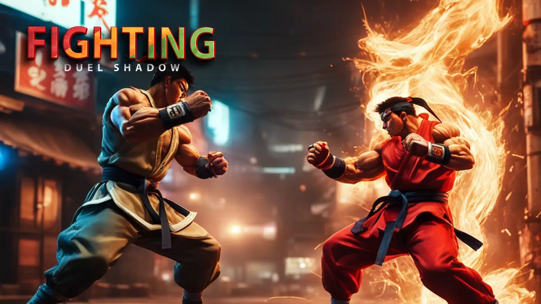 Captures d'écran de Street Karate: Fighting Games