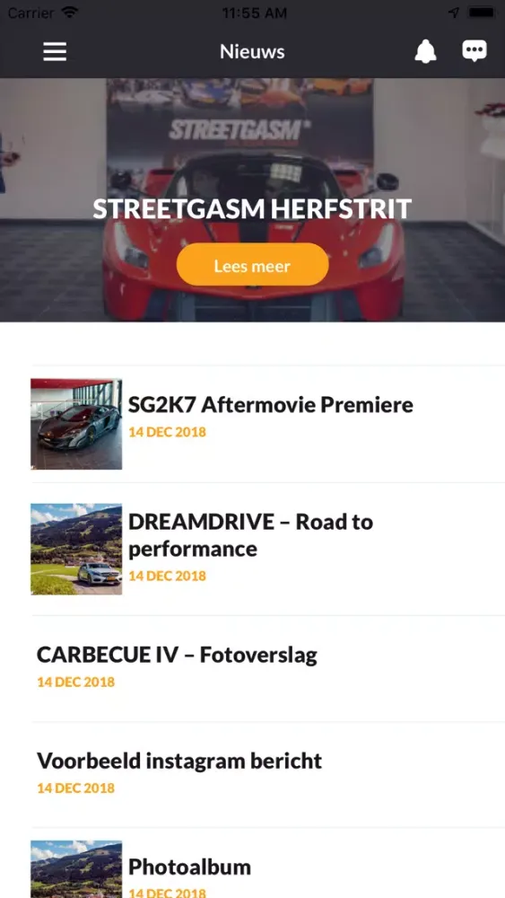 Ảnh chụp màn hình của Streetgasm