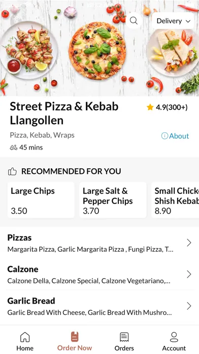 Street Pizza and Kebab应用截图