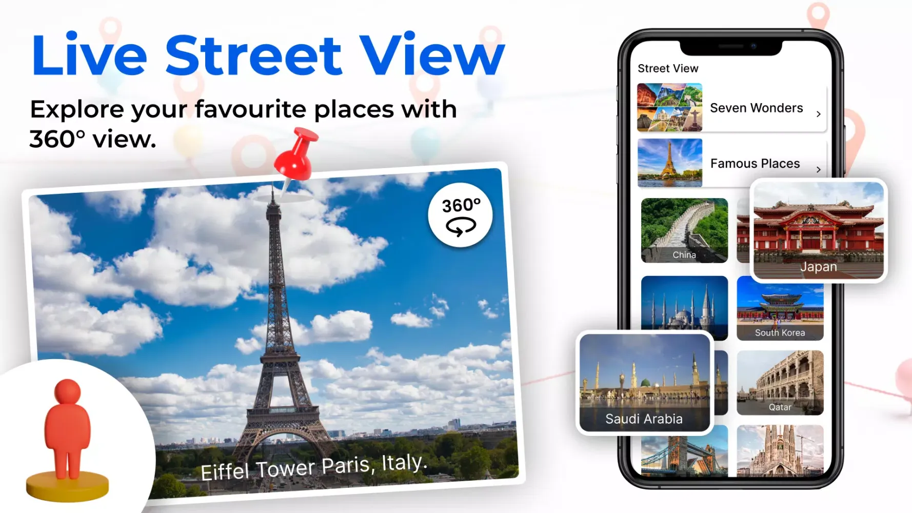 Screenshot di Street View Map Navigation App
