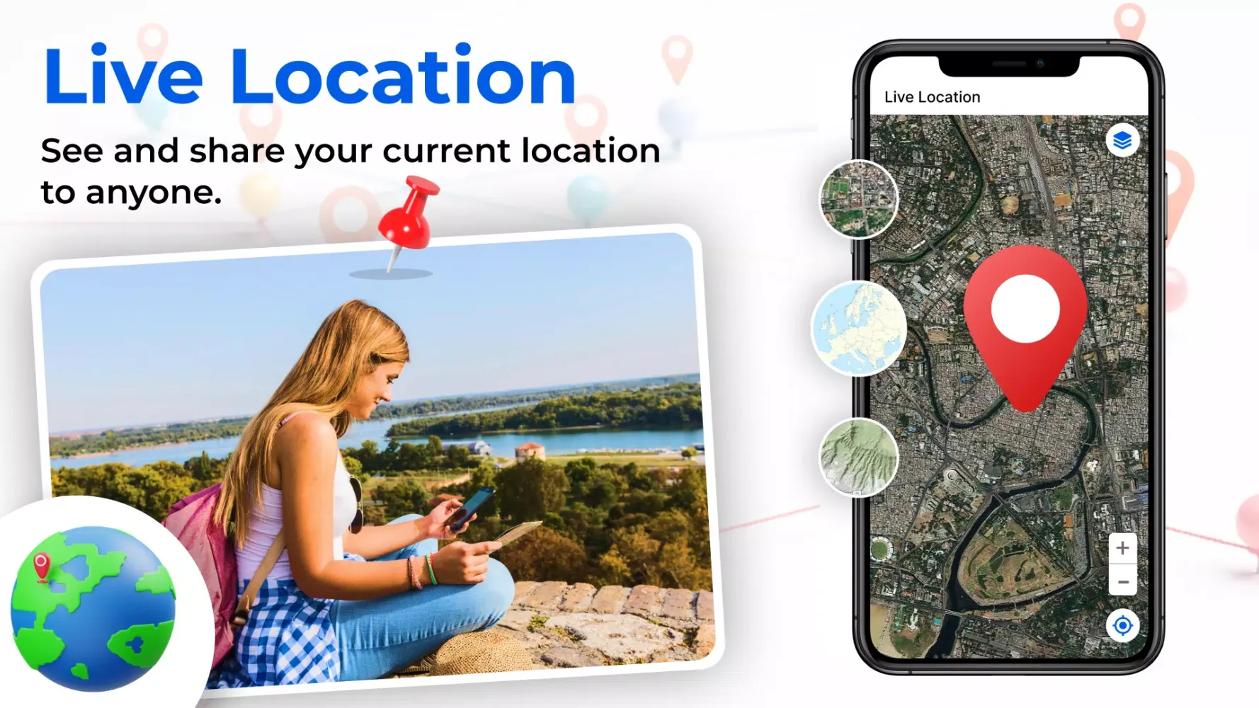 Screenshot di Street View Map Navigation App