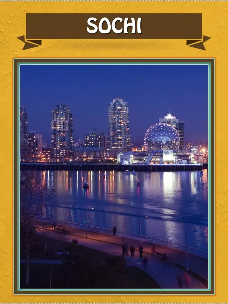 Tangkapan skrin Sochi City Travel Guide iPad 