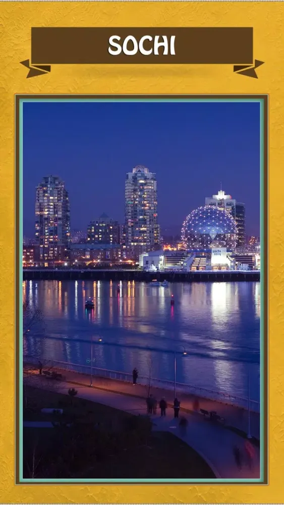 Tangkapan skrin Sochi City Travel Guide