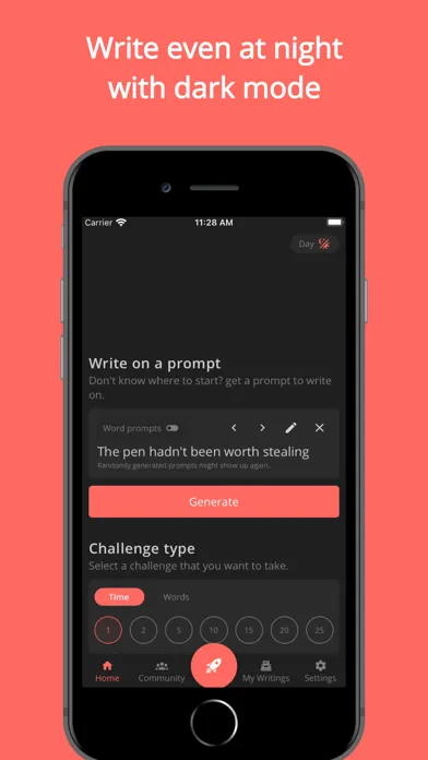 Call of Writing - Daily Prompt Ekran Görüntüleri